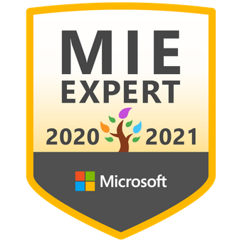Microsoft MIE Expert badge